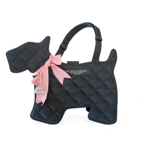 My Flat in London Handbags - My Flat In London Scottish Terrier Scottie Dog Handbag Purse Charm Coquette Goth